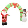 Arco de Navidad inflable Papá Noel y muñeco de nieve LED 223 cm en Decoración Festiva y Estacional | Comprar online en Foru.es