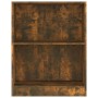 Estantería madera de ingeniería roble ahumado 60x24x76 cm de vidaXL, Librerías y estanterías - Ref: Foro24-815084, Precio: 32...