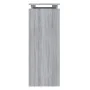 Gray Sonoma plywood console table 102x30x80 cm by vidaXL, Side tables - Ref: Foro24-815220, Price: 44,13 €, Discount: %