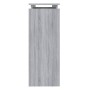 Mesa consola madera contrachapada gris Sonoma 102x30x80 cm de vidaXL, Mesas auxiliares - Ref: Foro24-815220, Precio: 44,78 €,...