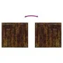 Smoked oak plywood sideboard 80x36x75 cm by vidaXL, Sideboards - Ref: Foro24-815489, Price: 67,80 €, Discount: %