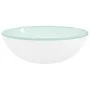 Lavabo de vidrio templado blanco 35x12 cm de vidaXL, Lavabos - Ref: Foro24-345252, Precio: 41,04 €, Descuento: %