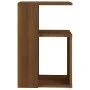 Mesa auxiliar madera contrachapada marrón roble 36x30x56 cm de vidaXL, Mesas auxiliares - Ref: Foro24-815191, Precio: 30,93 €...