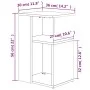 Mesa auxiliar madera contrachapada marrón roble 36x30x56 cm de vidaXL, Mesas auxiliares - Ref: Foro24-815191, Precio: 30,93 €...