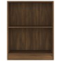 Estantería de madera contrachapada roble marrón 60x24x74,5 cm de vidaXL, Librerías y estanterías - Ref: Foro24-815086, Precio...