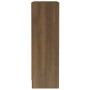 Estantería de madera contrachapada roble marrón 60x24x74,5 cm de vidaXL, Librerías y estanterías - Ref: Foro24-815086, Precio...
