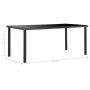 Juego de comedor 7 piezas piel de ante artificial gris de vidaXL, muebles para cocinas y comedores - Ref: Foro24-3053126, Pre...