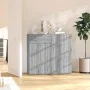 Aparador de madera contrachapada gris Sonoma 80x36x75 cm de vidaXL, Aparadores - Ref: Foro24-815490, Precio: 85,96 €, Descuen...