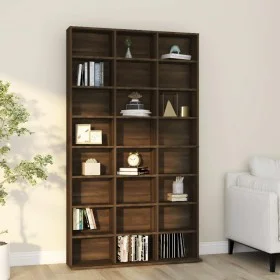 CD-Regal aus braunem Eichensperrholz, 102 x 23 x 177,5 cm von vidaXL, CD- und DVD-Speicher - Ref: Foro24-815092, Preis: 120,6...