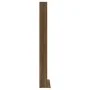 Oak brown plywood CD shelf 102x23x177.5 cm by vidaXL, CD and DVD storage - Ref: Foro24-815092, Price: 120,65 €, Discount: %