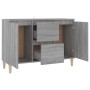 Aparador de madera de ingeniería gris Sonoma 101x35x70 cm de vidaXL, Aparadores - Ref: Foro24-815163, Precio: 103,04 €, Descu...