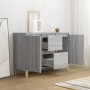 Aparador de madera de ingeniería gris Sonoma 101x35x70 cm de vidaXL, Aparadores - Ref: Foro24-815163, Precio: 103,04 €, Descu...