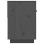 Mueble de TV madera maciza de pino gris 90x40x60 cm de vidaXL, Muebles TV - Ref: Foro24-821524, Precio: 105,98 €, Descuento: %