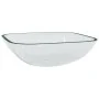 Transparent glass sink 42x42x14 cm by vidaXL, Sinks - Ref: Foro24-345236, Price: 56,91 €, Discount: %