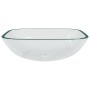 Lavabo de vidrio transparente 42x42x14 cm de vidaXL, Lavabos - Ref: Foro24-345236, Precio: 54,89 €, Descuento: %