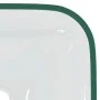 Lavabo de vidrio transparente 42x42x14 cm de vidaXL, Lavabos - Ref: Foro24-345236, Precio: 56,91 €, Descuento: %