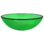 Green tempered glass sink 42x14 cm by vidaXL, Sinks - Ref: Foro24-345264, Price: 53,99 €, Discount: %