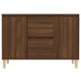 Aparador madera de ingeniería roble marrón 101x35x70 cm de vidaXL, Aparadores - Ref: Foro24-815164, Precio: 95,32 €, Descuent...