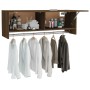 Armario madera contrachapada roble marrón 100x32,5x35 cm de vidaXL, Armarios roperos - Ref: Foro24-815215, Precio: 56,58 €, D...