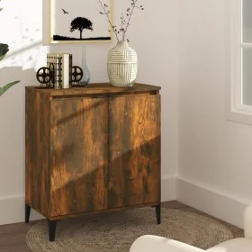 Aparador madera contrachapada color roble ahumado 60x35x70 cm de vidaXL, Aparadores - Ref: Foro24-815159, Precio: 59,02 €, De...
