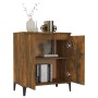 Aparador madera contrachapada color roble ahumado 60x35x70 cm de vidaXL, Aparadores - Ref: Foro24-815159, Precio: 59,85 €, De...