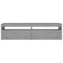 Mueble de TV con luces LED 2 uds gris Sonoma 75x35x40 cm de vidaXL, Muebles TV - Ref: Foro24-815126, Precio: 88,57 €, Descuen...