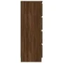 Aparador madera contrachapada roble marrón 60x35x98,5 cm de vidaXL, Aparadores - Ref: Foro24-815077, Precio: 98,57 €, Descuen...