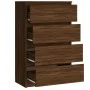 Aparador madera contrachapada roble marrón 60x35x98,5 cm de vidaXL, Aparadores - Ref: Foro24-815077, Precio: 98,57 €, Descuen...