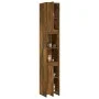 Armario baño madera contrachapada roble ahumado 30x30x183,5cm de vidaXL, Muebles de baño - Ref: Foro24-815108, Precio: 77,16 ...