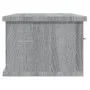 Armario de pared madera de ingeniería gris Sonoma 88x26x18,5 cm de vidaXL, Estantes y estanterías - Ref: Foro24-815082, Preci...