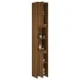Armario de baño madera contrachapada roble marrón 30x30x183,5cm de vidaXL, Muebles de baño - Ref: Foro24-815110, Precio: 93,8...