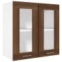 Armario colgante madera de ingeniería marrón roble 60x31x60 cm de vidaXL, Armarios de cocina - Ref: Foro24-815122, Precio: 51...