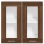 Armario colgante madera de ingeniería marrón roble 60x31x60 cm de vidaXL, Armarios de cocina - Ref: Foro24-815122, Precio: 51...