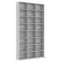 CD-Regal aus grauem Sonoma-Sperrholz, 102 x 23 x 177,5 cm von vidaXL, CD- und DVD-Speicher - Ref: Foro24-815091, Preis: 105,7...