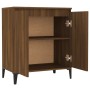 Aparador de madera contrachapada roble marrón 60x35x70 cm de vidaXL, Aparadores - Ref: Foro24-815161, Precio: 67,91 €, Descue...