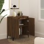 Aparador de madera contrachapada roble marrón 60x35x70 cm de vidaXL, Aparadores - Ref: Foro24-815161, Precio: 67,91 €, Descue...