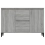 Aparador de madera contrachapada gris Sonoma 104x35x70 cm de vidaXL, Aparadores - Ref: Foro24-815166, Precio: 107,69 €, Descu...