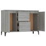 Aparador de madera contrachapada gris Sonoma 104x35x70 cm de vidaXL, Aparadores - Ref: Foro24-815166, Precio: 107,69 €, Descu...