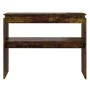 Mesa consola madera contrachapada roble ahumado 102x30x80 cm de vidaXL, Mesas auxiliares - Ref: Foro24-815219, Precio: 43,95 ...