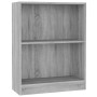Estantería madera de ingeniería gris Sonoma 60x24x76 cm de vidaXL, Librerías y estanterías - Ref: Foro24-815085, Precio: 34,3...