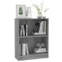 Estantería madera de ingeniería gris Sonoma 60x24x76 cm de vidaXL, Librerías y estanterías - Ref: Foro24-815085, Precio: 33,4...