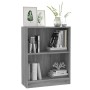 Estantería madera de ingeniería gris Sonoma 60x24x76 cm de vidaXL, Librerías y estanterías - Ref: Foro24-815085, Precio: 34,3...
