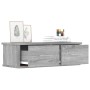 Armario de pared madera contrachapada gris Sonoma 60x26x18,5 cm de vidaXL, Estantes y estanterías - Ref: Foro24-815079, Preci...
