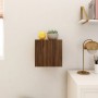 Mueble para TV de pared roble marrón 30,5x30x30 cm de vidaXL, Muebles TV - Ref: Foro24-815141, Precio: 24,99 €, Descuento: %