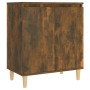 Aparador madera contrachapada color roble ahumado 60x35x70 cm de vidaXL, Aparadores - Ref: Foro24-815156, Precio: 52,62 €, De...