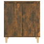 Aparador madera contrachapada color roble ahumado 60x35x70 cm de vidaXL, Aparadores - Ref: Foro24-815156, Precio: 52,62 €, De...