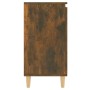 Aparador madera contrachapada color roble ahumado 60x35x70 cm de vidaXL, Aparadores - Ref: Foro24-815156, Precio: 52,62 €, De...