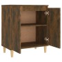 Aparador madera contrachapada color roble ahumado 60x35x70 cm de vidaXL, Aparadores - Ref: Foro24-815156, Precio: 52,62 €, De...