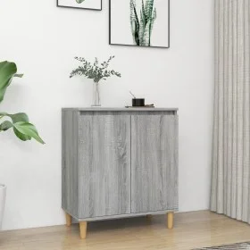 Sonoma gray plywood sideboard 60x35x70 cm by vidaXL, Sideboards - Ref: Foro24-815157, Price: 60,67 €, Discount: %