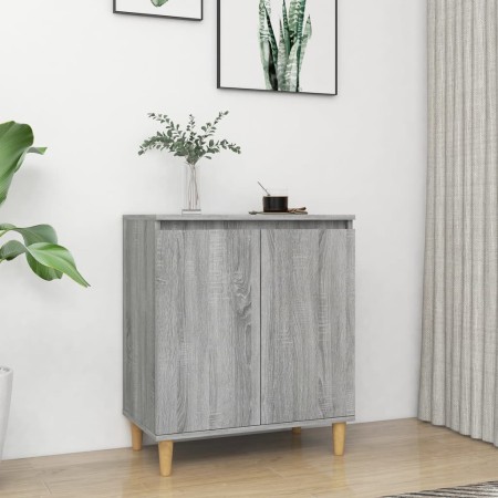 Aparador de madera contrachapada gris Sonoma 60x35x70 cm de vidaXL, Aparadores - Ref: Foro24-815157, Precio: 61,64 €, Descuen...